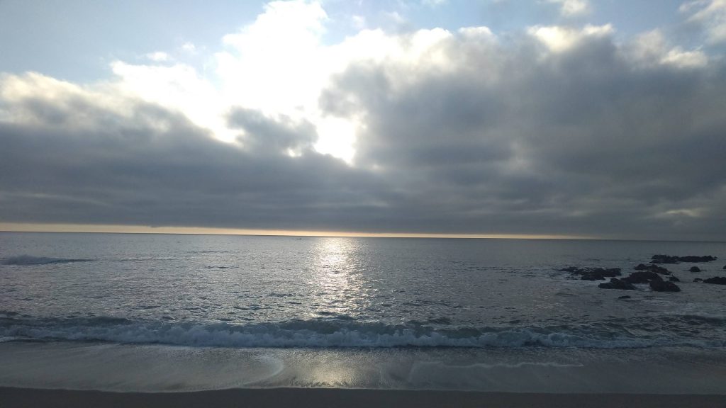 beach sea and sky picture